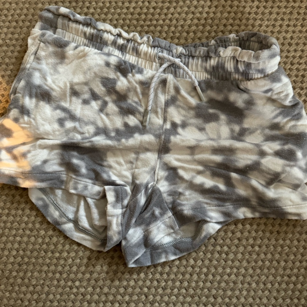 Athleta Girl’s Tye Dye Draw-String Fleece Shorts